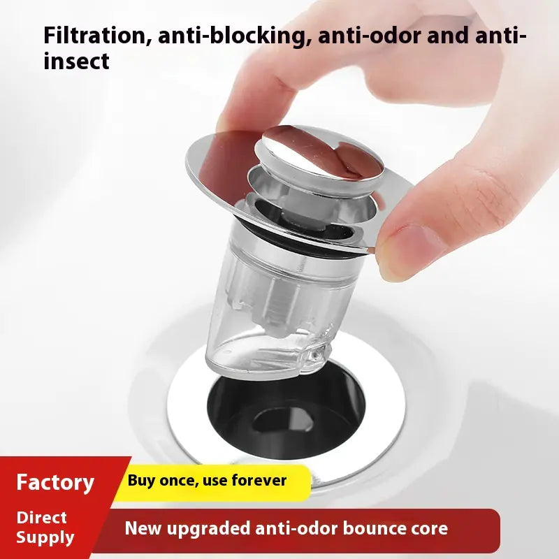 Universal Wash Basin Drain Plug